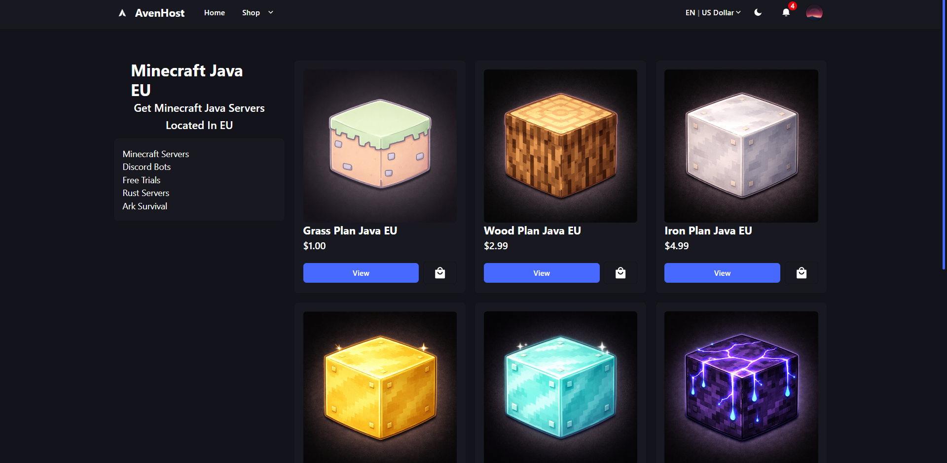 Minecraft Plans View